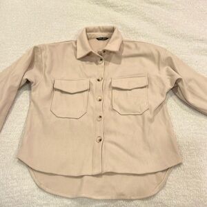 Cream barn jacket